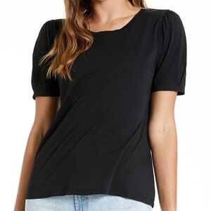 Another love clothing Scarlette puff sleeve preppy boho short sleeve size small